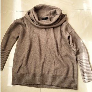 Oversized cowl neck sweater